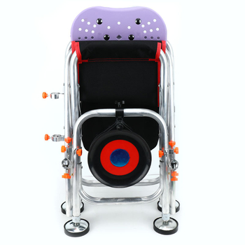 Zvejas krēsls no alumīnija sakausējuma, saliekams, ar regulējamu augstumu, daudzfunkcionāls (alumīnija sakausējums; saliekams; regulējams augstums)