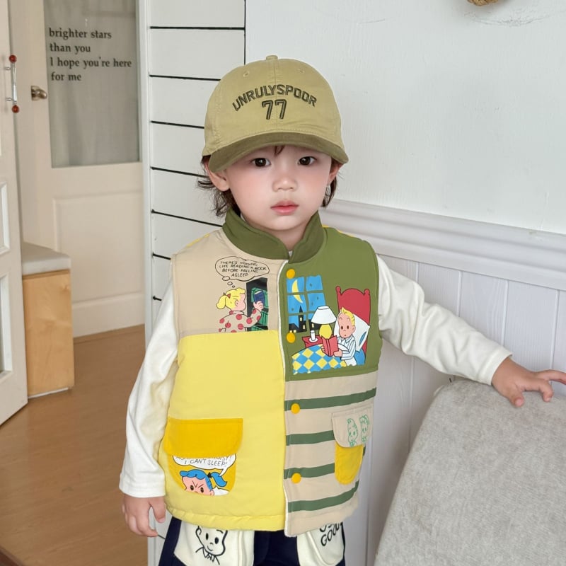 Bērnu kokvilnas veste kardigāna stilā, universāla, ar fleece odere, bieza ziemai