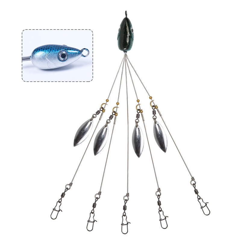 Blue Wing Alabama skup umjetnih mamaca s olovnim materijalom – šifra Alabama Fishing Group