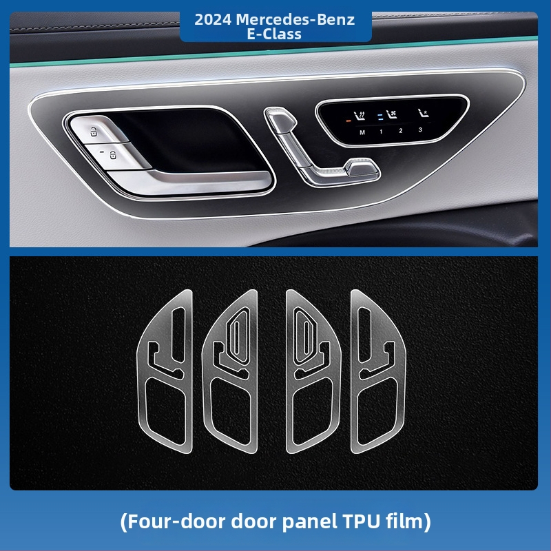 Mercedes-Benz E-Class E260L/E300L centrālā vadības un navigācijas ekrāna aizsargstikls – viengabala, skrāpējumu izturīgs, pret pirkstu nospiedumiem, temperatūras izturīgs