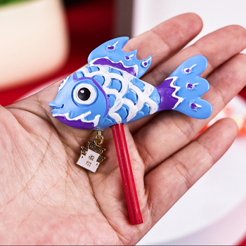 Хладилник магнит – Рибен фенер, смола, ръчно държан, Нов китайски стил