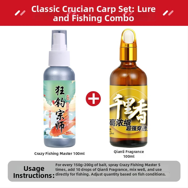 Momelă integrată — aditiv pe bază de apă pentru pescuit (Tip: aditivi; Morfologia momelii: bază de apă; Kategoria: momeli de pescuit)