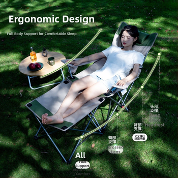 Set de scaune pliabile pentru picnic în aer liber – scaune din material Oxford, stil pădure, portabile