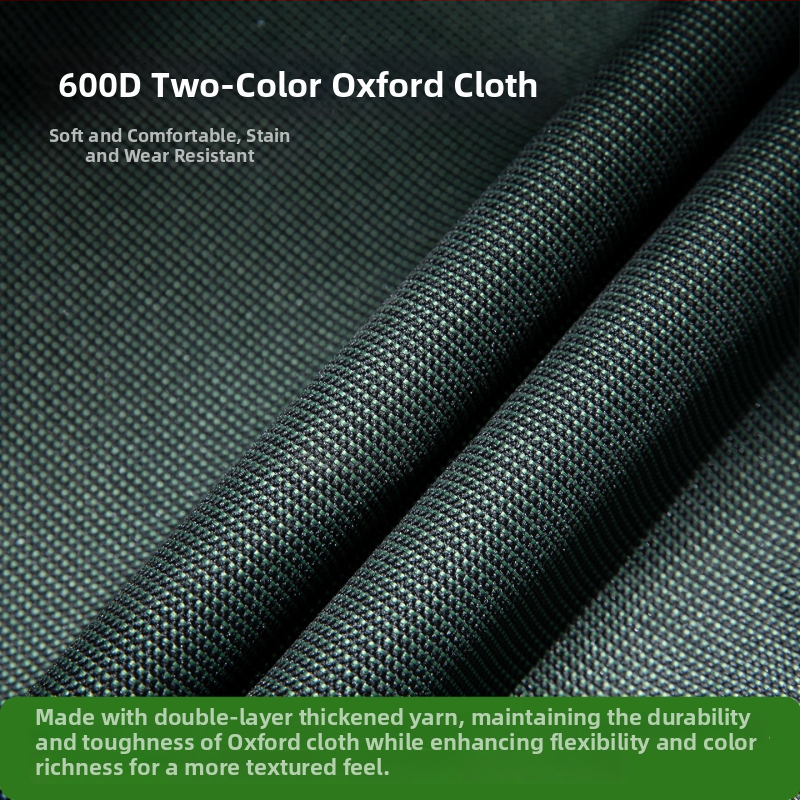 Set de scaune pliabile pentru picnic în aer liber – scaune din material Oxford, stil pădure, portabile