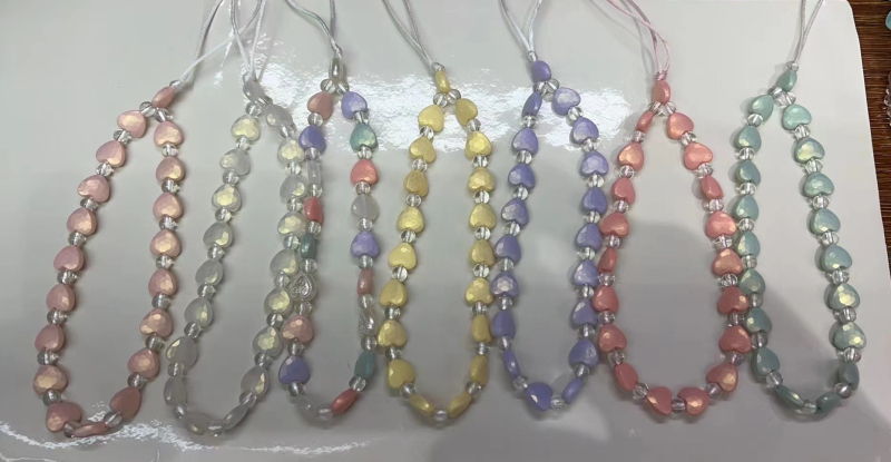 Λουράκι για κινητό τηλέφωνο, unisex, χειροποίητο (Υλικό PU; κορδόνι πολυεστέρα; αγκράφα πλαστική)