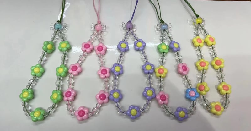 Λουράκι για κινητό τηλέφωνο, unisex, χειροποίητο (Υλικό PU; κορδόνι πολυεστέρα; αγκράφα πλαστική)