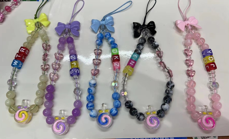 Λουράκι για κινητό τηλέφωνο, unisex, χειροποίητο (Υλικό PU; κορδόνι πολυεστέρα; αγκράφα πλαστική)