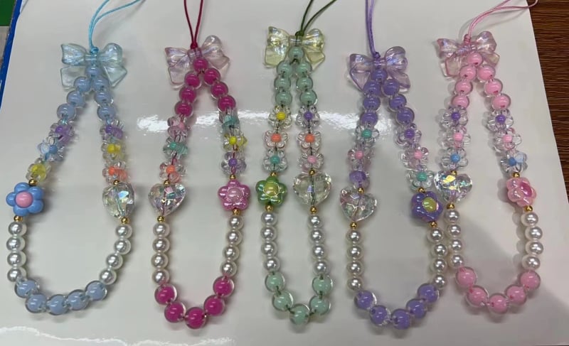 Λουράκι για κινητό τηλέφωνο, unisex, χειροποίητο (Υλικό PU; κορδόνι πολυεστέρα; αγκράφα πλαστική)