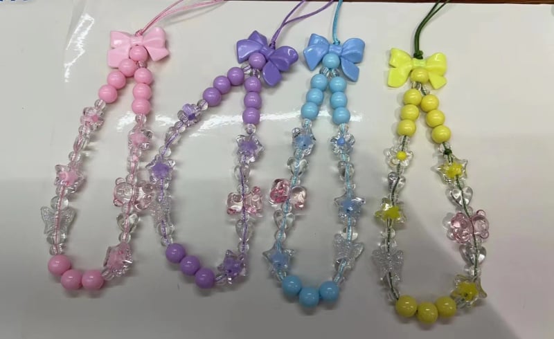 Λουράκι για κινητό τηλέφωνο, unisex, χειροποίητο (Υλικό PU; κορδόνι πολυεστέρα; αγκράφα πλαστική)