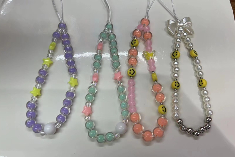 Λουράκι για κινητό τηλέφωνο, unisex, χειροποίητο (Υλικό PU; κορδόνι πολυεστέρα; αγκράφα πλαστική)