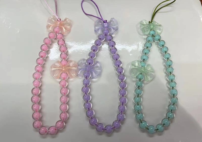 Λουράκι για κινητό τηλέφωνο, unisex, χειροποίητο (Υλικό PU; κορδόνι πολυεστέρα; αγκράφα πλαστική)