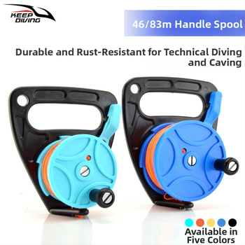 Niršanas rokas veltnis KEEP DIVING | Materiāls PC | Pielāgošana apstrādei pieejama | Licencēta privātā zīme | Niršanas apgaismojums