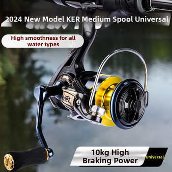 Bear King Περιστροφικό Καρούλι Ψαρέματος – CNC Μεταλλικός Μοχλός, Αδιάβροχος Σχεδιασμός, Αδειοδοτημένη Ιδιωτική Ετικέτα