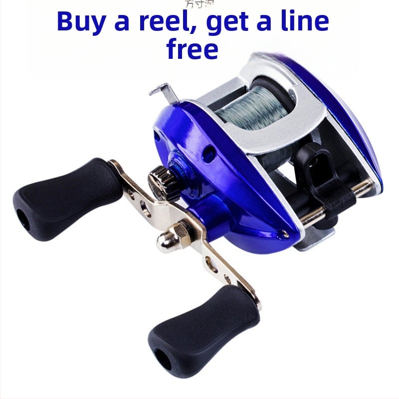 Καρούλι ψαρέματος με σχήμα σταγόνας για δόλωμα, αρχάριου επιπέδου, δεξιοχειρικό, μάρκα Powerful merchant