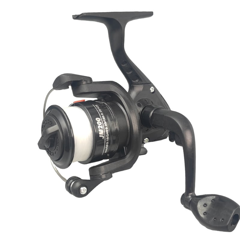 Spinning μηχανισμός ψαρέματος East Fishing, τύπος 200, με γραμμή, κατάλληλος για ψάρεμα σε βράχους και στη θάλασσα