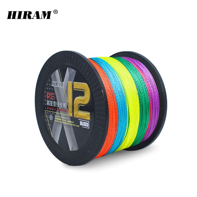 Glavna ribolovna linija, PE materijal, snažna otpornost na vuču, 100 komada u kutiji, marka HIRAM