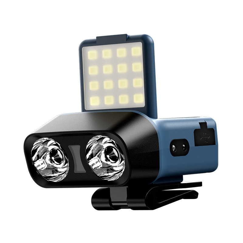LED čelna lampa 10W, punjiva 1500mAh, domet 100-200 m za noćni ribolov