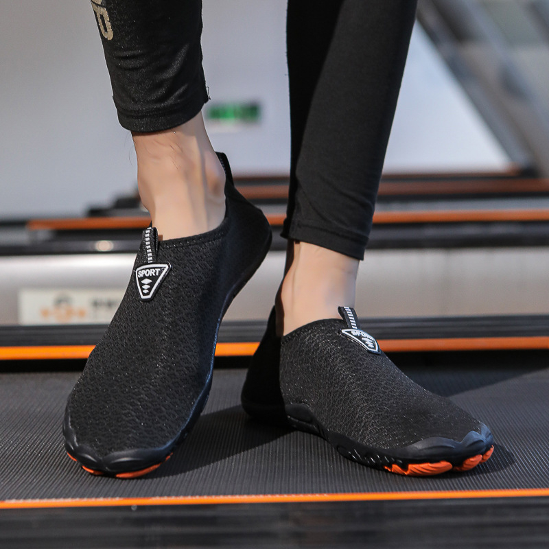 Cipele za rijeku s pet prstiju | prozračan mrežasti unutarnji dio, EVA uložak, potplat od prirodne gume