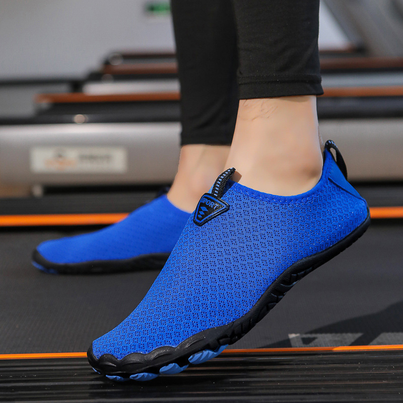 Cipele za rijeku s pet prstiju | prozračan mrežasti unutarnji dio, EVA uložak, potplat od prirodne gume