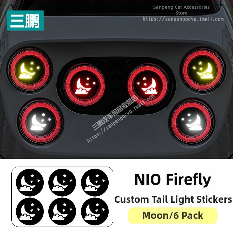 тикер за автомобил - PVC филм, карикатурен модел, самозалепващ, персонализируем