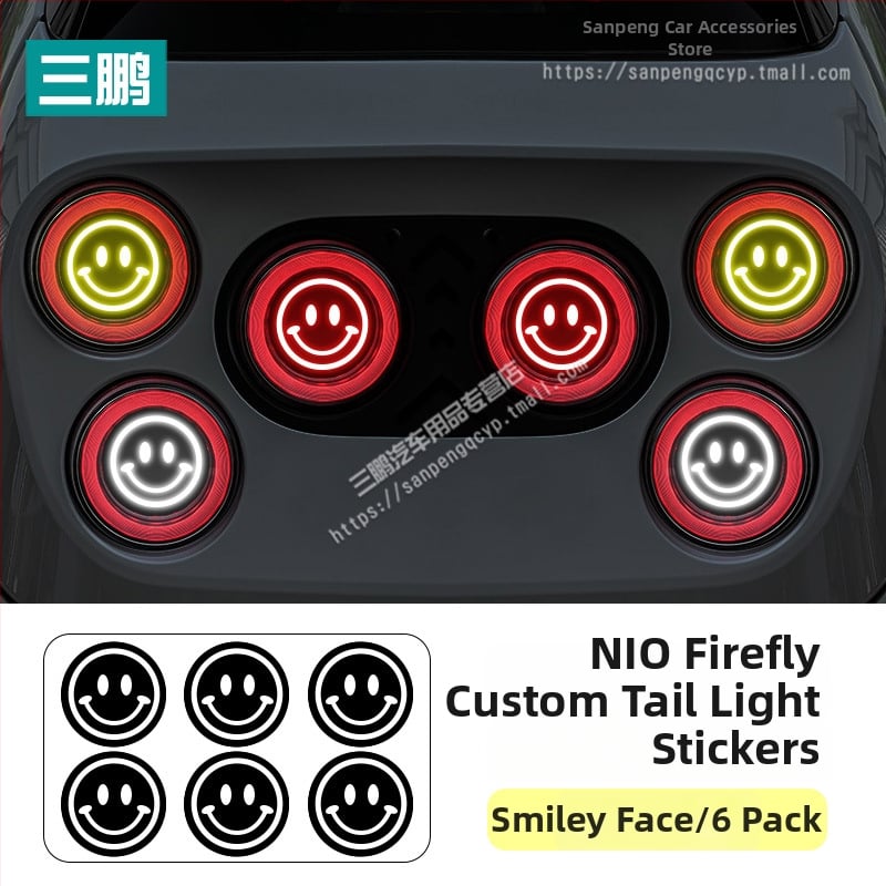 тикер за автомобил - PVC филм, карикатурен модел, самозалепващ, персонализируем