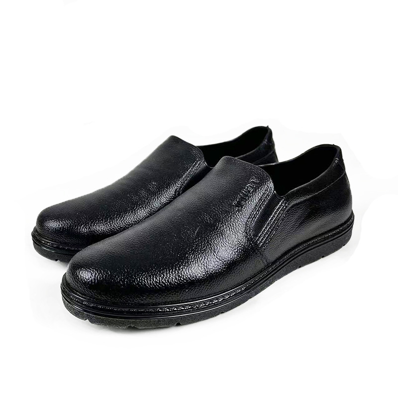 Cizme de ploaie din plastic pentru bărbați, până la gleznă, impermeabile, antiderapante, talpă turnată prin injecție