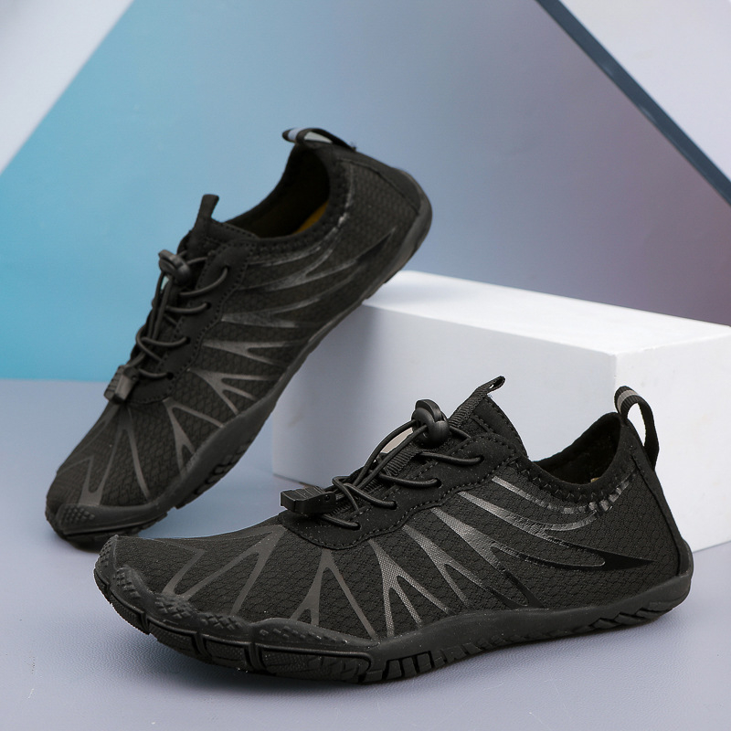 Vodene cipele za muškarce i žene, pet prstiju dizajn, protuklizna gumena potplata, mrežasti gornji dio, niski kroj, pogodna za trčanje, planinarenje i vodene sportove