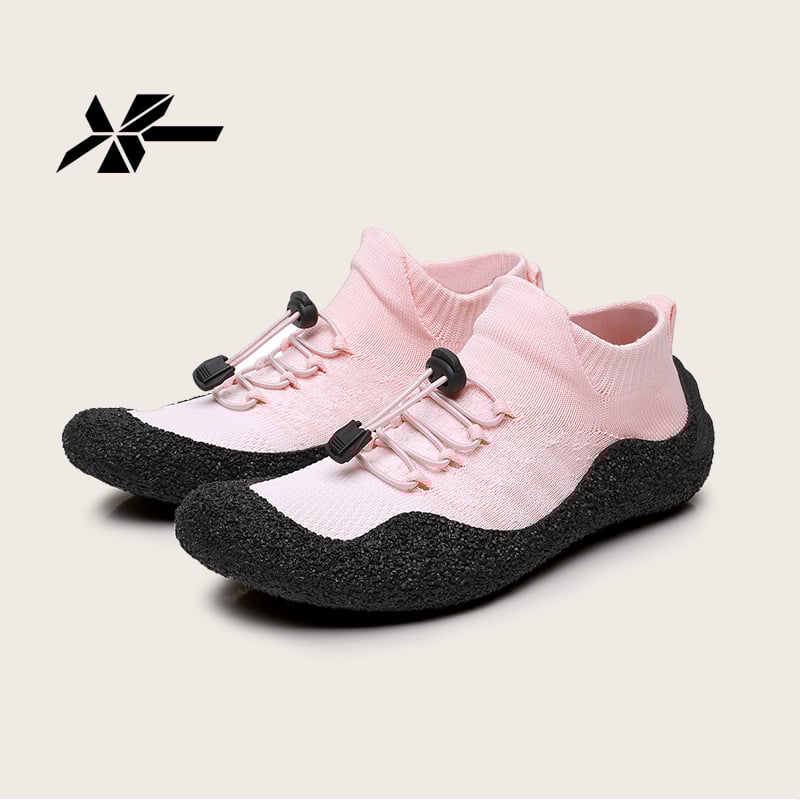 Pantofi pentru drumeții pe râu – Unisex, închidere cu bandă elastică, partea superioară din plasă respirabilă, talpă din cauciuc antiderapant, design de tip jos