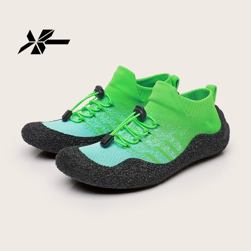 Pantofi pentru drumeții pe râu – Unisex, închidere cu bandă elastică, partea superioară din plasă respirabilă, talpă din cauciuc antiderapant, design de tip jos