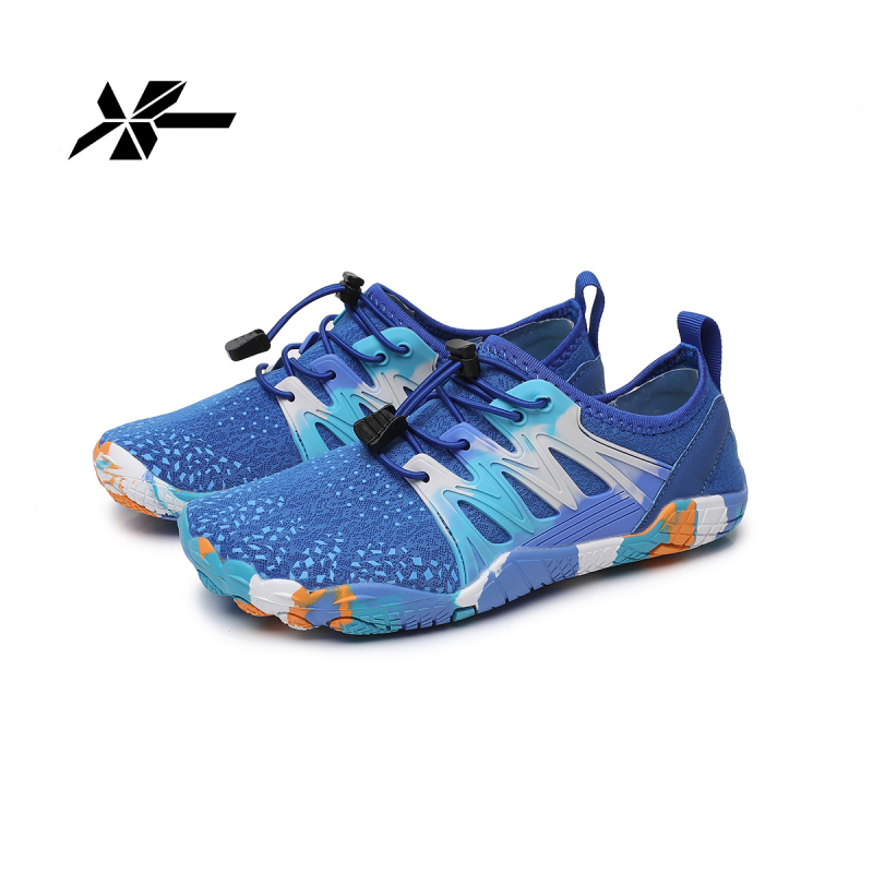 Pantofi de apă pentru pârâie - plasă pe partea superioară, uscare rapidă, respirabili, talpă antiaderentă, gleznă joasă