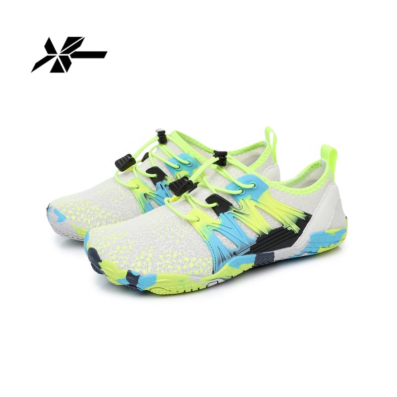 Pantofi de apă pentru pârâie - plasă pe partea superioară, uscare rapidă, respirabili, talpă antiaderentă, gleznă joasă