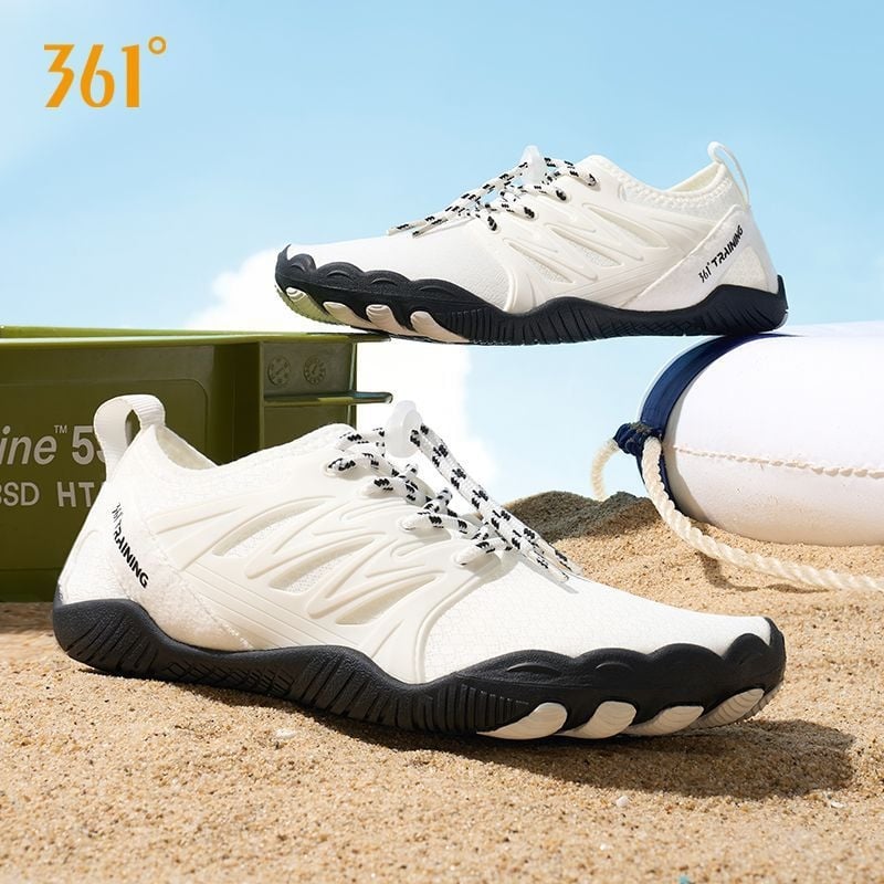 Pantofi pentru trasee pe râuri, antiderapante, partea superioară din pânză, talpă PVC, înălțime joasă