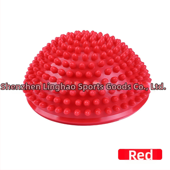 Minge de yoga pentru copii cu suprafață țepușă pentru masajul tălpii și antrenament de echilibru | PVC | 300 g | Gonflabilă | Saiaoty