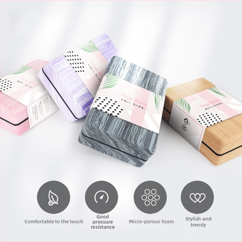 Three Brahma joga blok - POE materijal, 420 g, prilagodljiva obrada, licencirana privatna marka