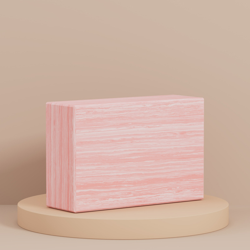 Three Brahma joga blok - POE materijal, 420 g, prilagodljiva obrada, licencirana privatna marka