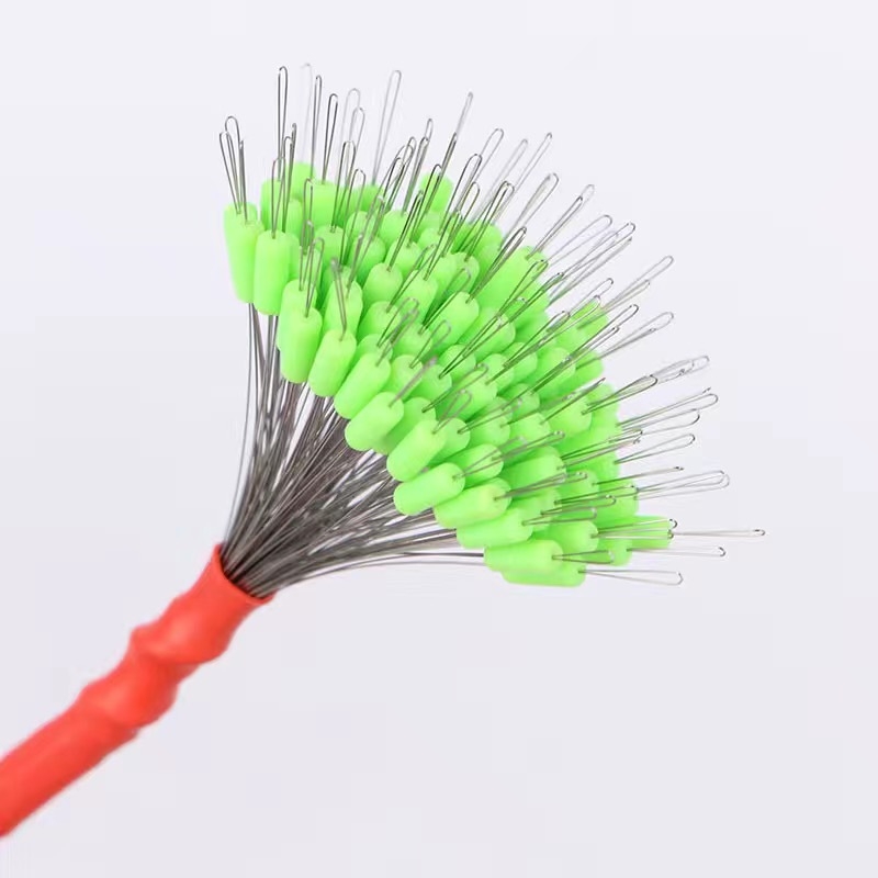 Silikona spacer pērlītes zvejas līnijai, 300 gab., augsta koncentrēšanās novietojums