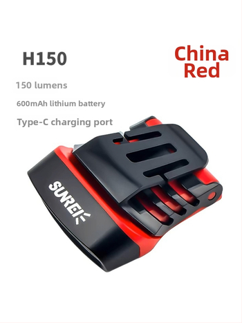 Shanlix lampă frontală LED, încărcare prin inducție, reîncărcabilă, 40 g, autonomie 27 h, 100 lm, pentru pescuit nocturn