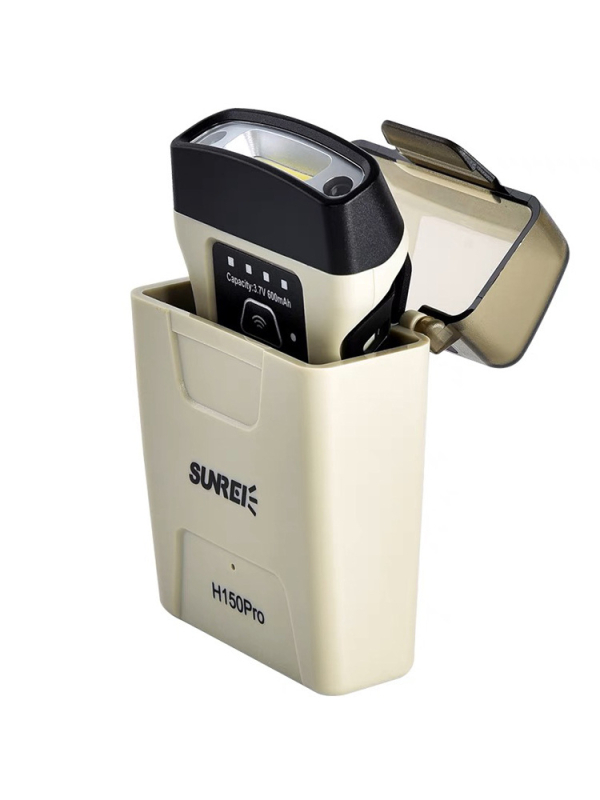 Shanlix lampă frontală LED, încărcare prin inducție, reîncărcabilă, 40 g, autonomie 27 h, 100 lm, pentru pescuit nocturn