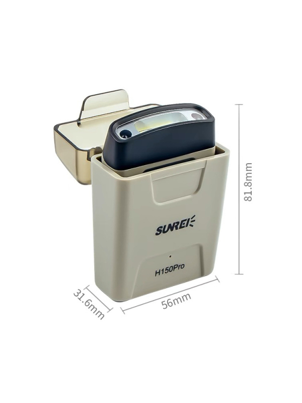 Shanlix lampă frontală LED, încărcare prin inducție, reîncărcabilă, 40 g, autonomie 27 h, 100 lm, pentru pescuit nocturn