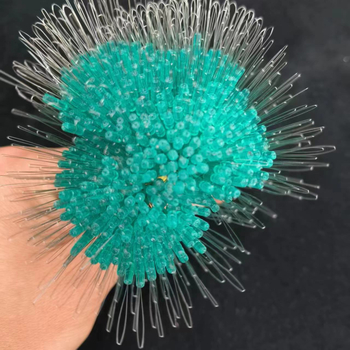 Space Bead Silikona Makšķerēšanas Piederumi, Galvenās Līnijas Komplekts (Materiāls: Silikons)