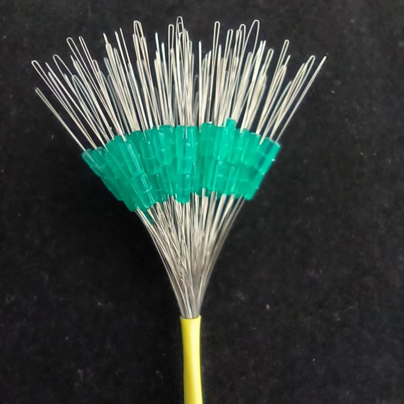 Space Bead Silikona Makšķerēšanas Piederumi, Galvenās Līnijas Komplekts (Materiāls: Silikons)