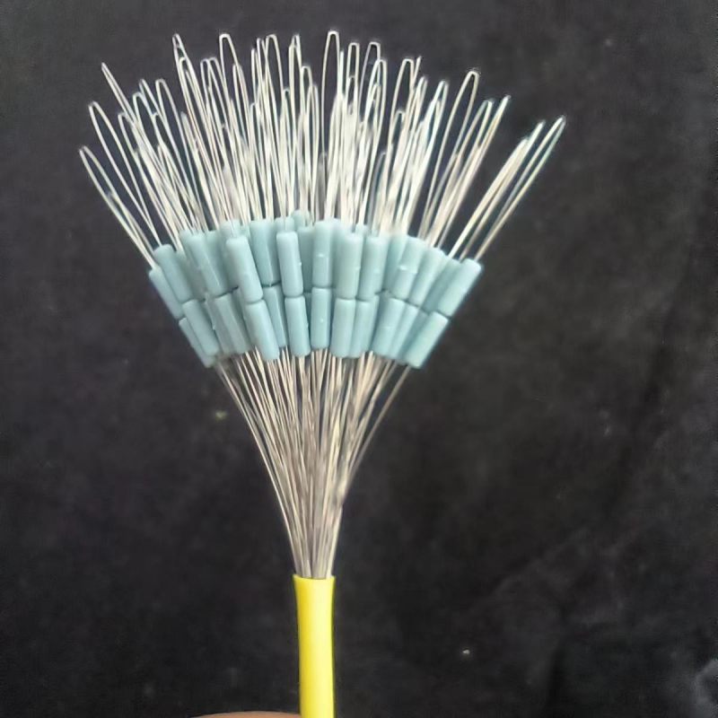 Space Bead Silikona Makšķerēšanas Piederumi, Galvenās Līnijas Komplekts (Materiāls: Silikons)