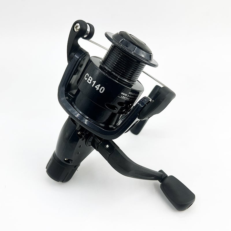 Veedooca περιστροφική μηχανή για ψάρεμα με οπίσθιο φρένο, σώμα από νάιλον, χωρητικότητα γραμμής 4000