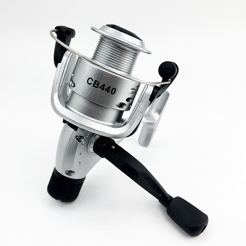 Veedooca περιστροφική μηχανή για ψάρεμα με οπίσθιο φρένο, σώμα από νάιλον, χωρητικότητα γραμμής 4000