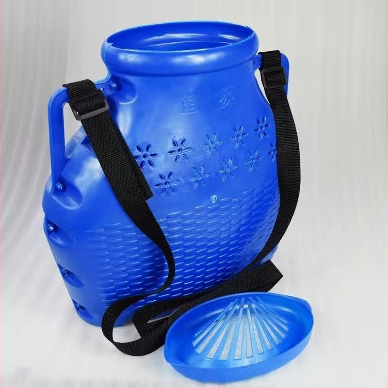 Plastična ribarska košara s remenom za morski ribolov; Vodootporna; Materijal: Drugo; Bruto težina: Drugo