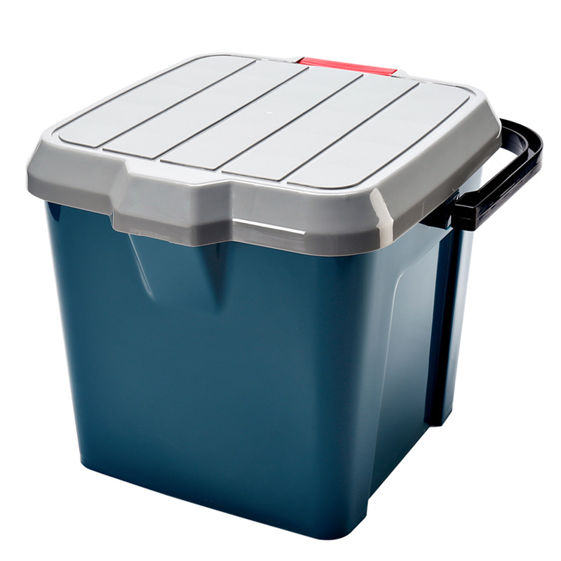 Plastikinis kibiras su dangteliu ir su sėdimu žvejybai, nešiojamas laikymo kibiras, Prekės ženklas: Love Plastic Na, Išleidimo laikotarpis: 2021 m. vasara, Bendra masė 1 kg