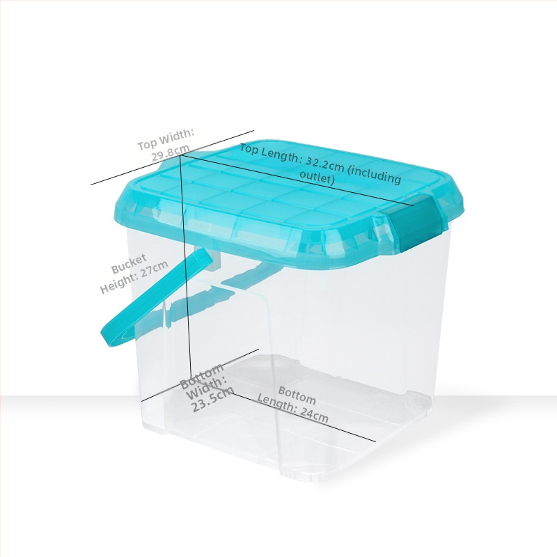 Plastikinis kibiras su dangteliu ir su sėdimu žvejybai, nešiojamas laikymo kibiras, Prekės ženklas: Love Plastic Na, Išleidimo laikotarpis: 2021 m. vasara, Bendra masė 1 kg