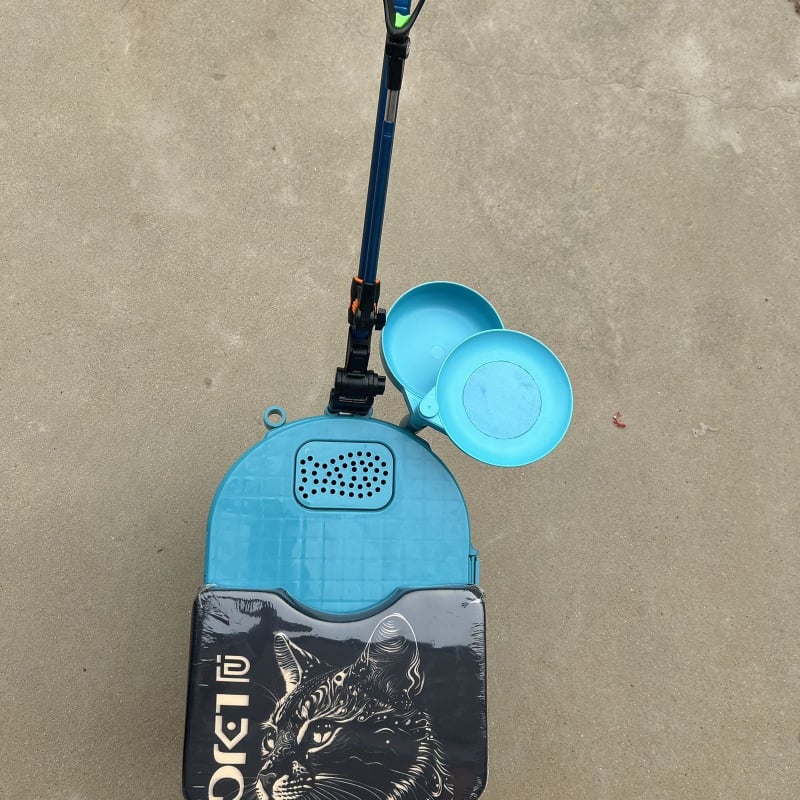 Găleată de pescuit multifuncțională cu tavă pentru momeli, formă ovală, corp îngroșat tare, din plastic, 1,6 kg