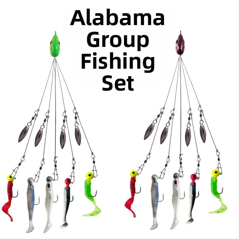 ZURYP Zivju āķis, bez bodēja, atstarojošām pērlītēm rotāts mānekļa, gatavs privātajai etiķetei, makšķerēšana pie okeāna pludmales