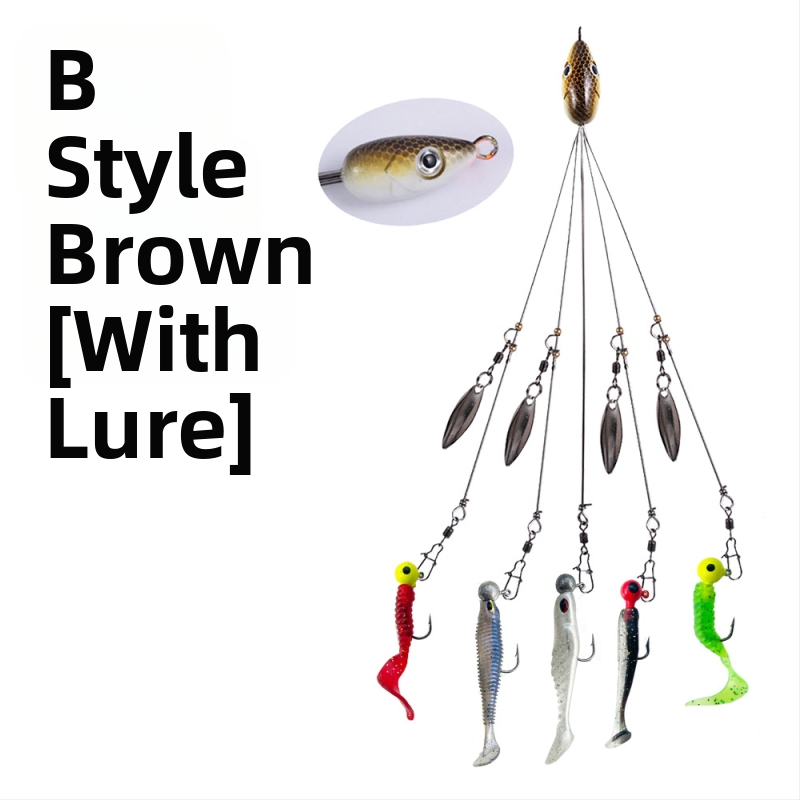 ZURYP Zivju āķis, bez bodēja, atstarojošām pērlītēm rotāts mānekļa, gatavs privātajai etiķetei, makšķerēšana pie okeāna pludmales